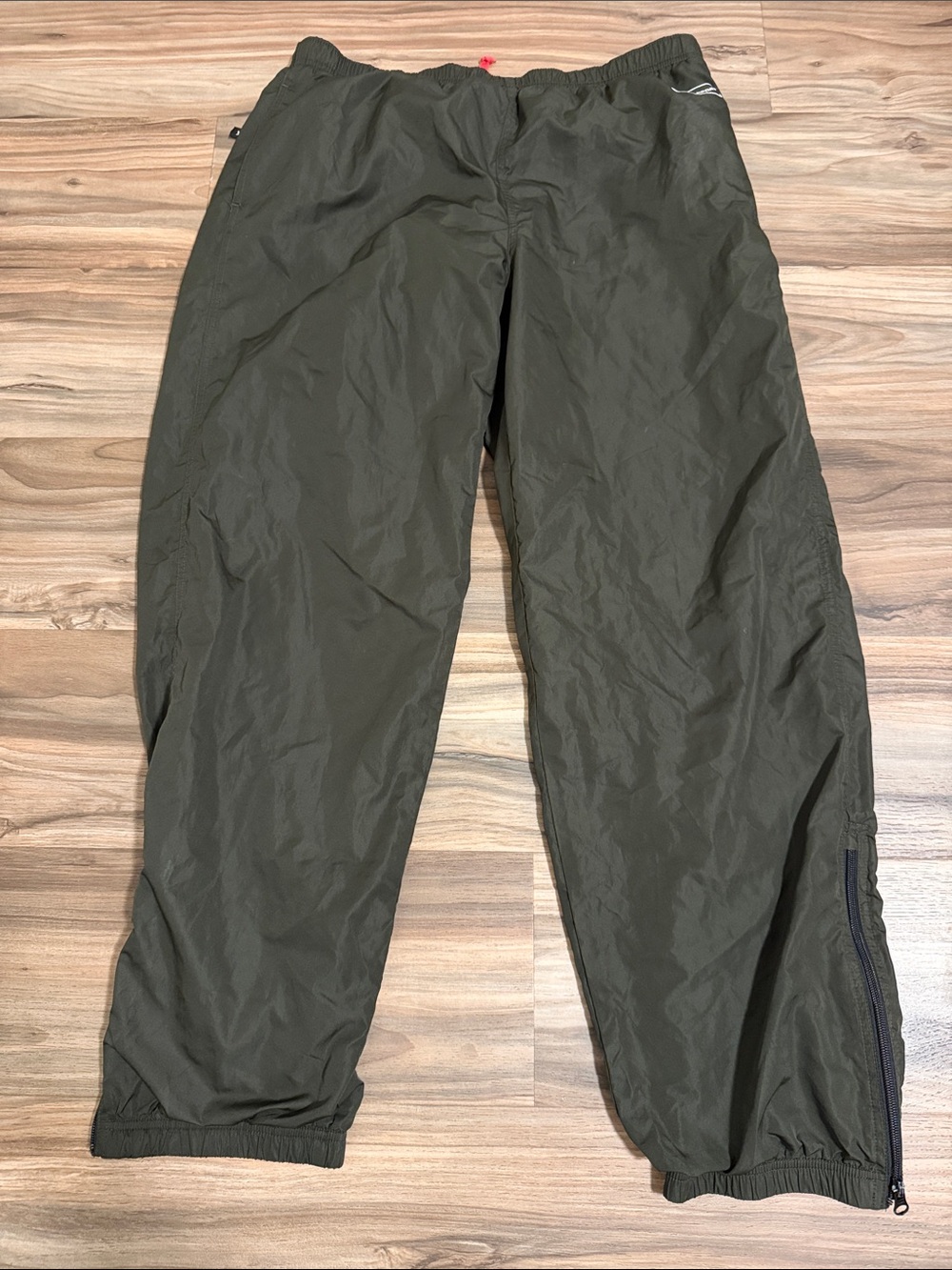 VTG Polo Sport Ralph Lauren Green Windbreaker Pants Men’s XL Polyester